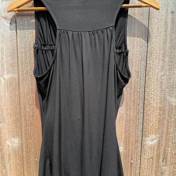 Cache Black Ruched Sleeveless Tank - Picture 3 of 6